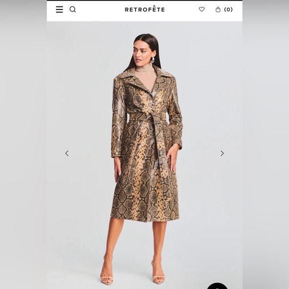 Retrofete Jackets & Blazers - STEFFAN LEATHER COAT